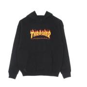 Flame Hood Sweatshirt Sort/Gul