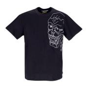 Sort/grå Skull Tee kortærmet T-shirt