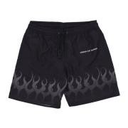 Flames Badeshorts Sort/grå