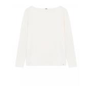 Slim T-Shirt Top Off White