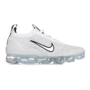 Vapormax 2021 Lav Sneaker Hvid/Sort/Sølv