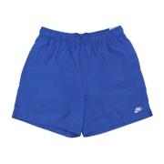 Royal/Hvid Svømme Shorts med Mesh