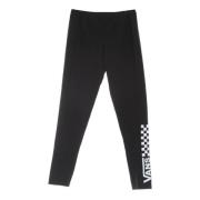 Ternede Leggings Sort/Hvid