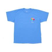 Tranquil Blue Herre T-shirt Kortærmet