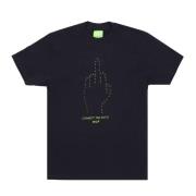 Sort Connect The Dots Tee Herre