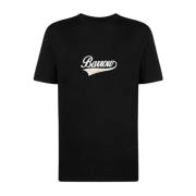 Crew Neck Bomuld T-shirt Print