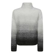 Gradient Turtleneck Sweater