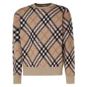 Vintage Check Uld Sweater