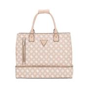 Rosa Shopper Taske Stilfuld Trendy