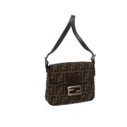 Pre-owned Canvas fendi-tasker