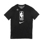 NBA Logo T-shirt sort/hvid