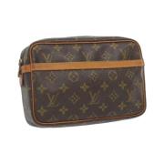 Pre-owned Canvas louis-vuitton-tasker