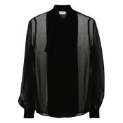 Sort Bluse 013 Nero