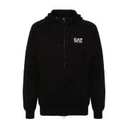 Sort Logo Print Zip Sweater