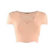 Stilfuld Cropped Top til Kvinder