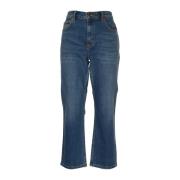 Flared Cropped Jeans