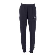 Fleece Tracksuit Jogger Bukser Sort