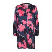 Confetti Print Tunika Top