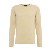 Merino Uld Blandings Crew Neck Sweater