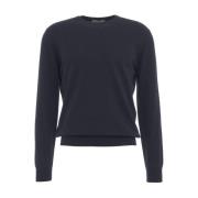 Merino Cashmere Crew Neck Pullover