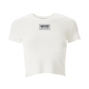 Logo Patch Cropped T-Shirt