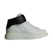 Hvide Læder High Top Sneakers