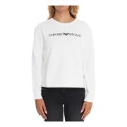 Rundhals Sweatshirt med Frontprint