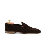 Suede Brown Loafers Forår/Sommer Mænd