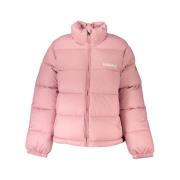 Chic Pink Jacket with Long Sleeves