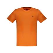 Broderet Bomuld T-Shirt