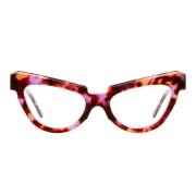 Violet Tortoise Cat-Eye Briller