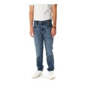 Tapered Mid Waist Jeans