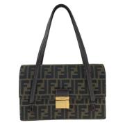 Pre-owned Canvas fendi-tasker