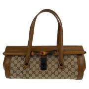 Pre-owned Canvas gucci-tasker