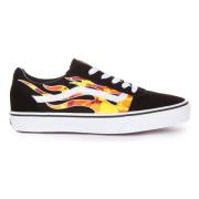 Sort Flamme Skate Sneakers