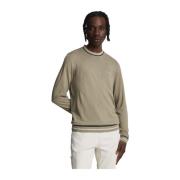 Broderet Crew Neck Jumper