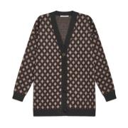 Pois Jacquard Cardigan