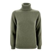 Kashmir Turtleneck Jumper med Lange Ærmer