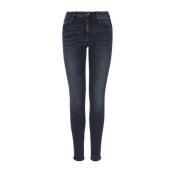 Blå Skinny Fit Jeans