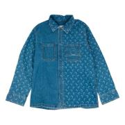 Denim Moon Laser Overshirt