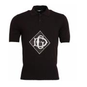 Logo Krave Uld T-shirt Knaplukning