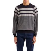 Navy Driftwood Uld Akryl Sweater