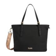 Sort Nylon Shopper Taske Metaverse