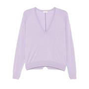 Lilla Strik V-Hals Sweater