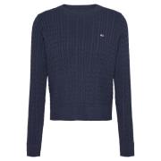 Blå Sweater Slip On Regular Fit