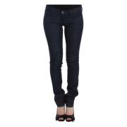 Mørkeblå Skinny Leg Jeans