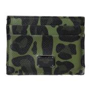 Leopard Print Kortholder Pung