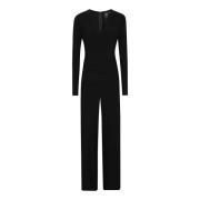 V-hals jumpsuit til kvinder