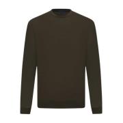 Luksus Uld Crew Neck Sweater