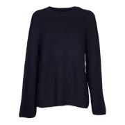 Sort Striktrøje Sweater AW24